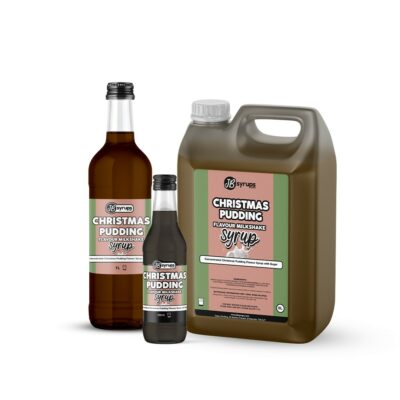 Christmas Pudding Milkshake Syrup