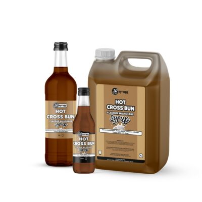 Hot Cross Bun Flavour Milkshake Syrup