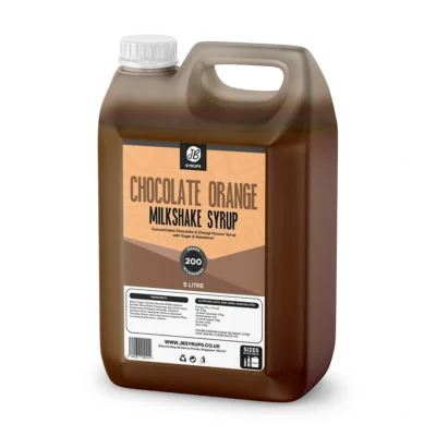Chocolate Orange Flavour Milkshake Syrup