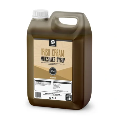 Irish Cream Flavour Milkshake Syrup