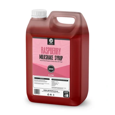 Raspberry Flavour Milkshake Syrup