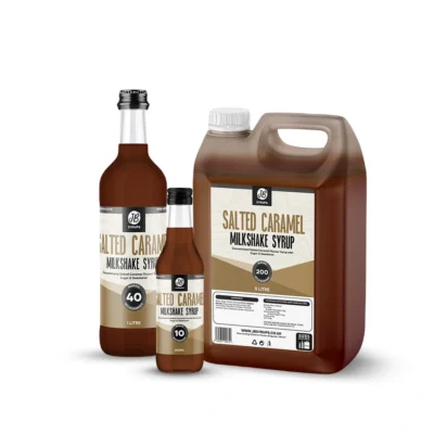 Salted Caramel Flavour Milkshake Syrup