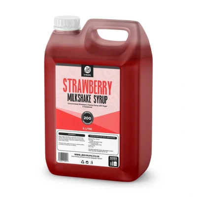 Strawberry Flavour Milkshake Syrup